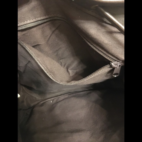 Large Vintage Brown Cowhide Leather Backpack - Picture 8 of 16